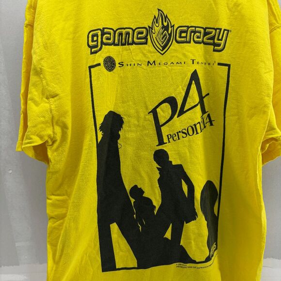 Shin Megami Tensei Persona 4 Shirt Size XL Promo Video Game PS2 Playstation 2 - Picture 3 of 6